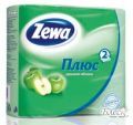 Zewa Туалетная бумага Плюс Яблоко 2 слоя (4шт)