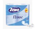 Zewa Туалетная бумага Плюс Голубая 2 слоя (4шт)