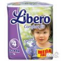 Подгузник Libero Comfort Fit "4" Maxi (7-14кг) (84шт)