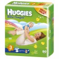 Huggies Ultra Comfort подгузники 3 (5-9кг) (80шт)