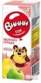 Нутритек Сок с мякотью «Винни» Яблоко-груша (6шт. х 200мл)